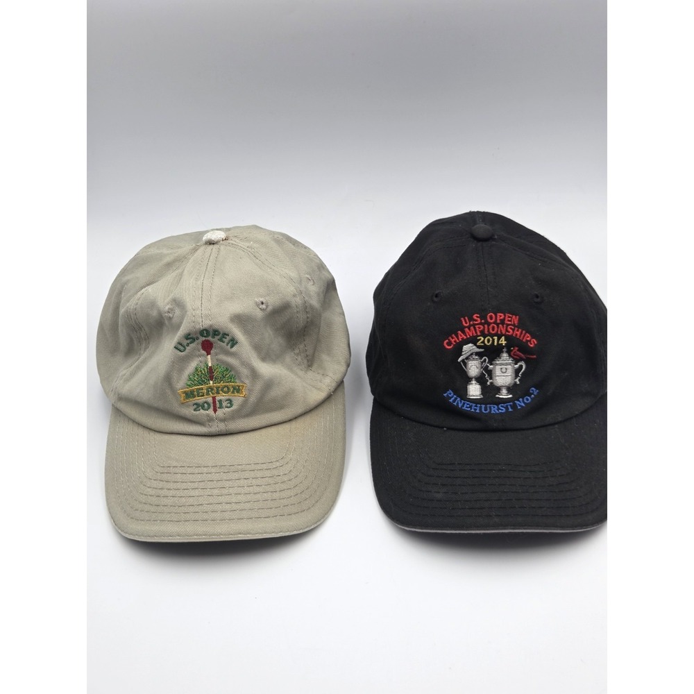 USGA-licensed hats Beige/ Black 2013/ 2014 U.S. Open Merion Pinehurst #2